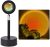 Проекционный светильник Sunset Lamp с эффектом заката, рассвета fm-23
