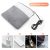 Портативная фланелевая грелка для ног с электрическим подогревом Foot warmer XL-997 Коврик с USB подогревом